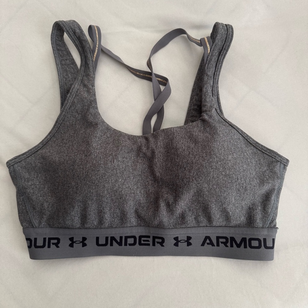Under Armour Charcoal Sports Bra